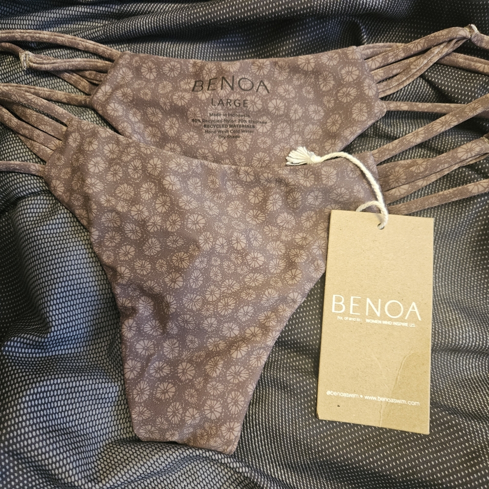 Benoa Swim Brown Bikini Bottom